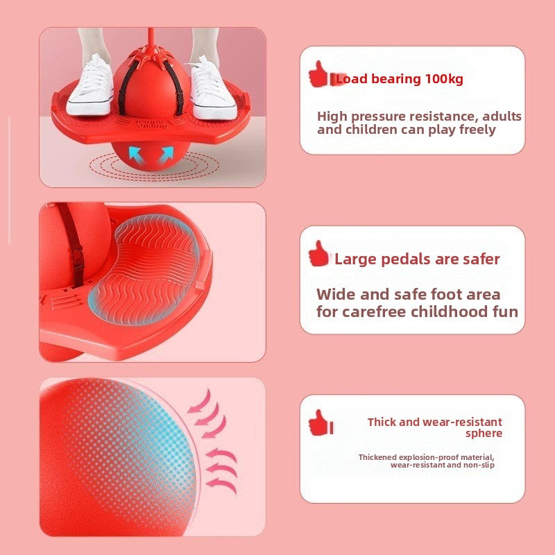 Jumping Ball for Kids and Adults with Pump