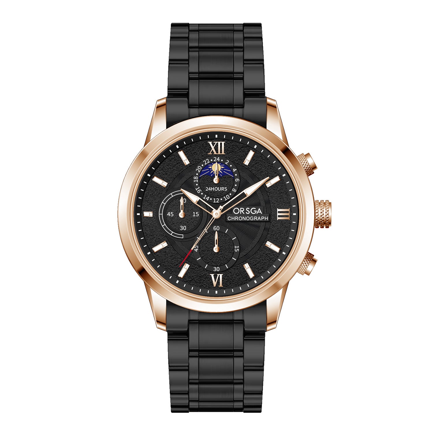 Multifunctional Mens Quartz Watch
