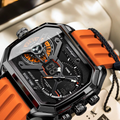 Dual Display Luminous Waterproof Mens Watch
