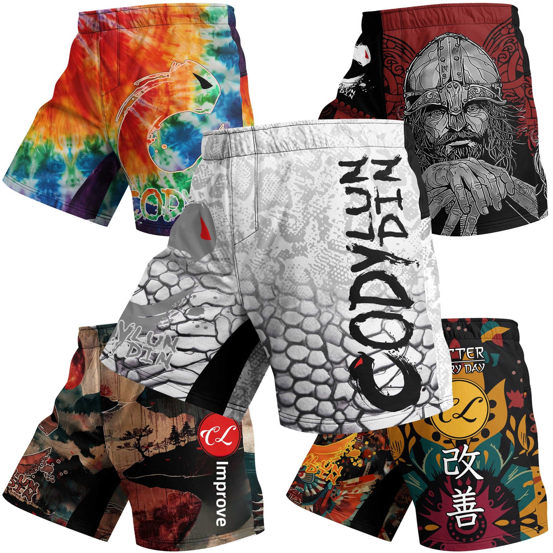 Mens Quick-Dry Fitness Running Shorts