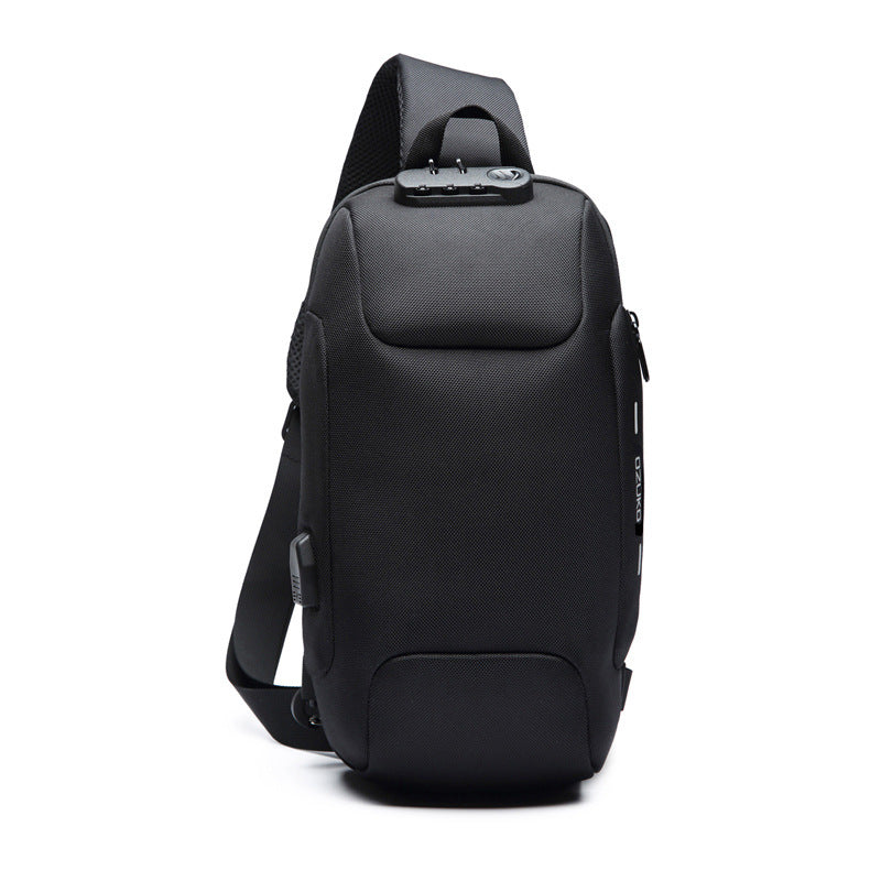 Tactical Chest Bag for Men, Crossbody Bag, Waterproof