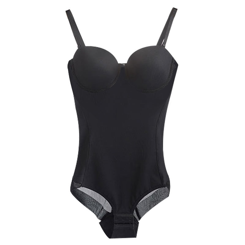 Adjustable Shapewear Bodysuit with Built-In Bra