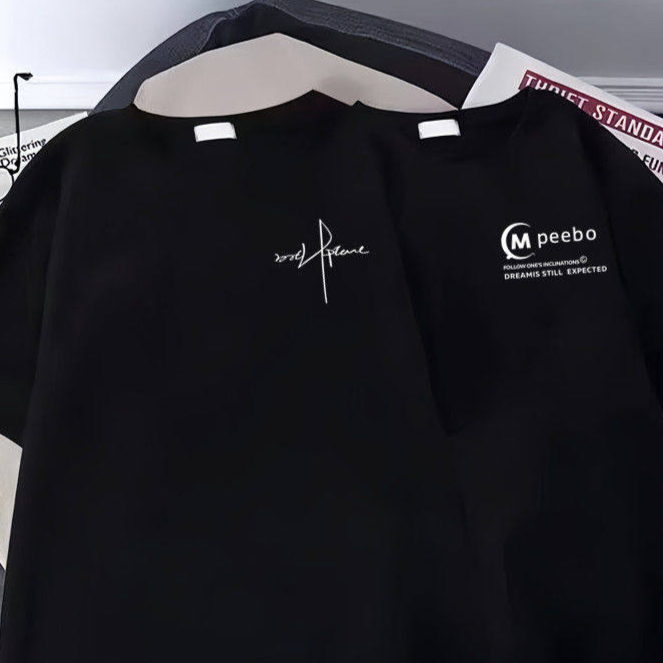 Mens Ice Silk Short Sleeve T-Shirt