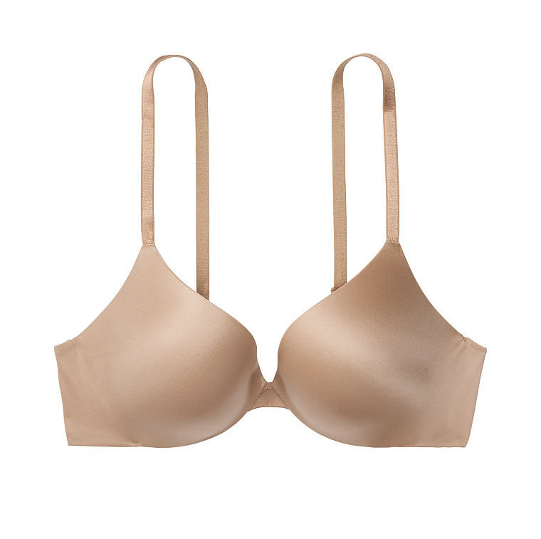 Push-Up Underwire Bra with Smooth Side Wings