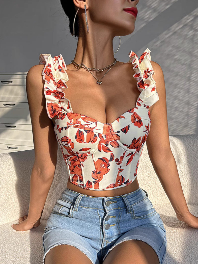 Sweet and Fitted Corset Top