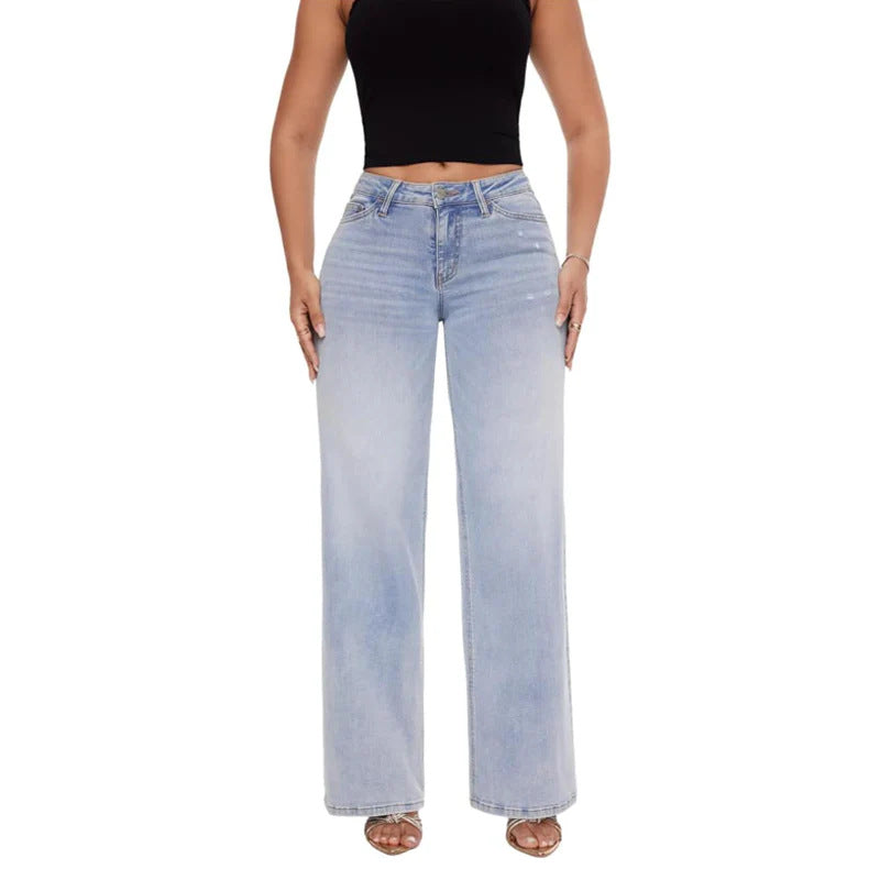 Wide-leg jeans