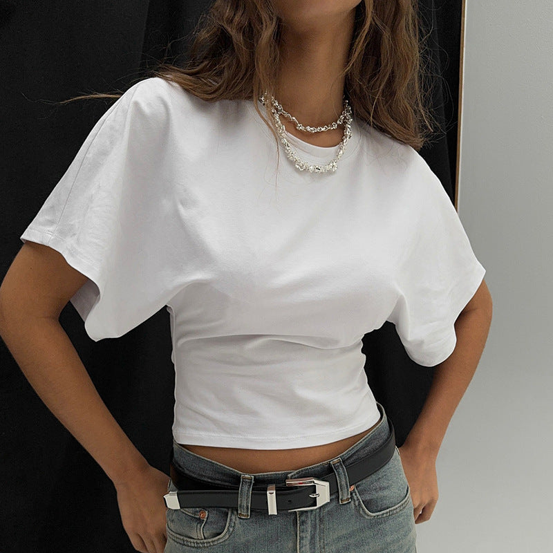 French Design Womens Short Sleeve T-Shirt