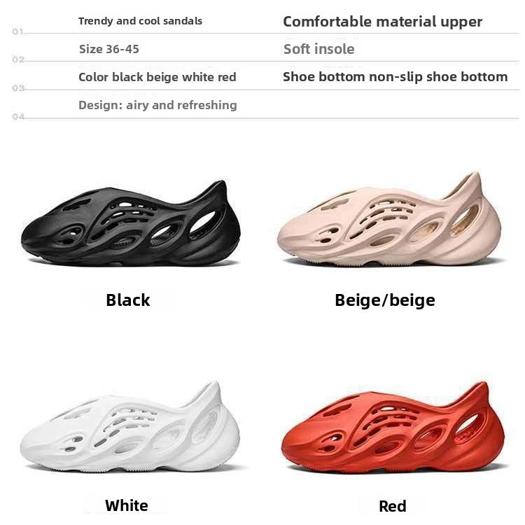 EVA Beach Sandals with Thick Sole for Men and Women