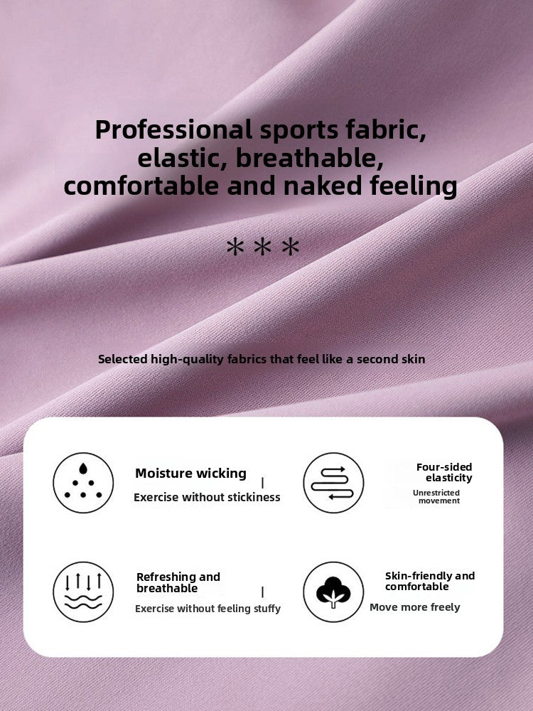 Womens Yoga Sports Set with Support Bra and Leggings