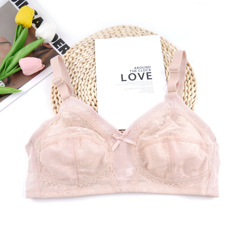 Ultra Thin Lace Wireless Bra