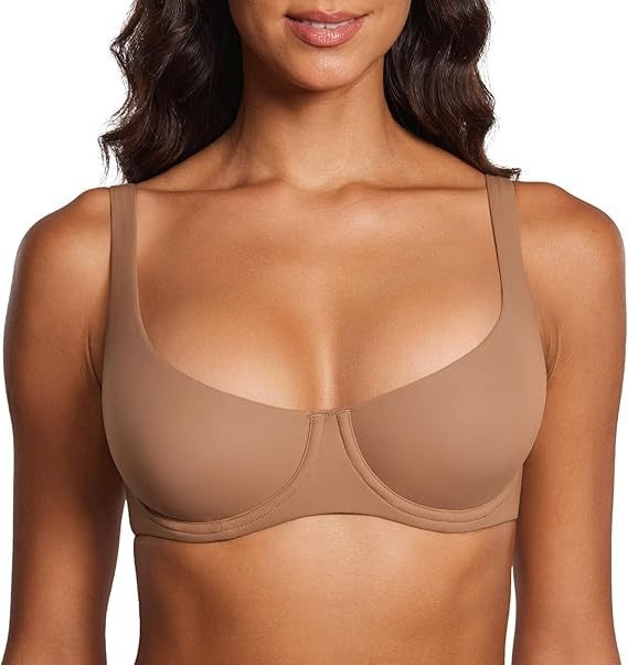 Dobreva Unlined Bandeau Bra
