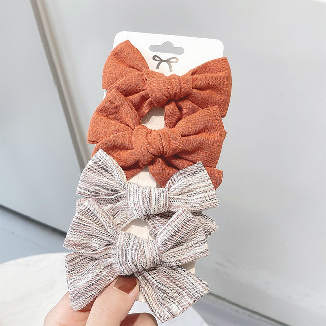 4 Pieces Set Of Fashionable And Sweet Hair Clips
