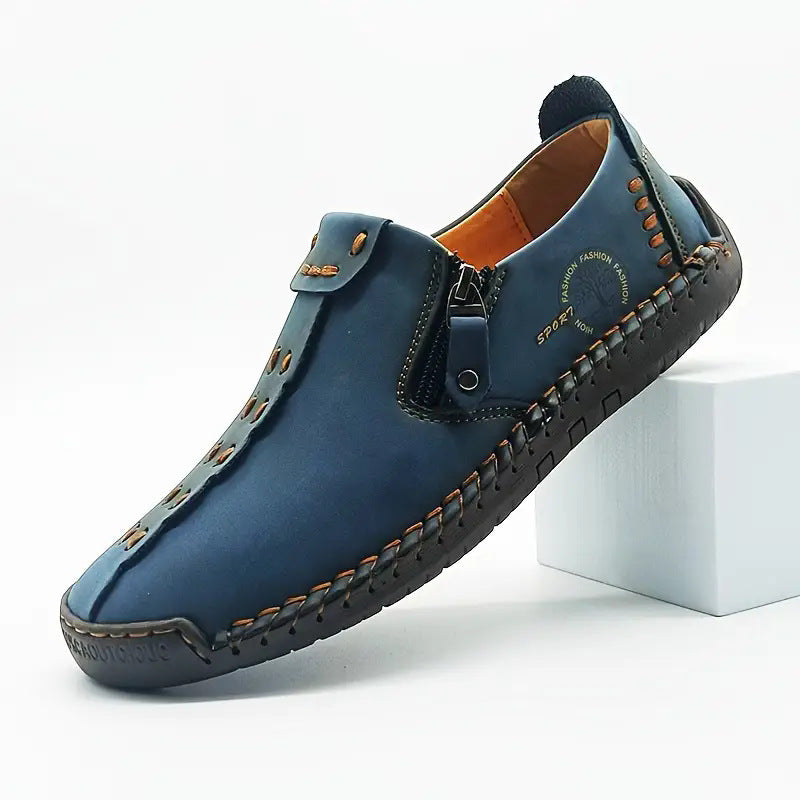 Slip-On Casual Leather Shoes for Men