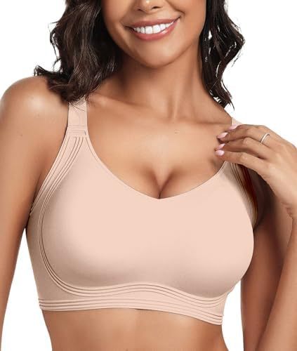 Womens Seamless Wireless Comfort Bra