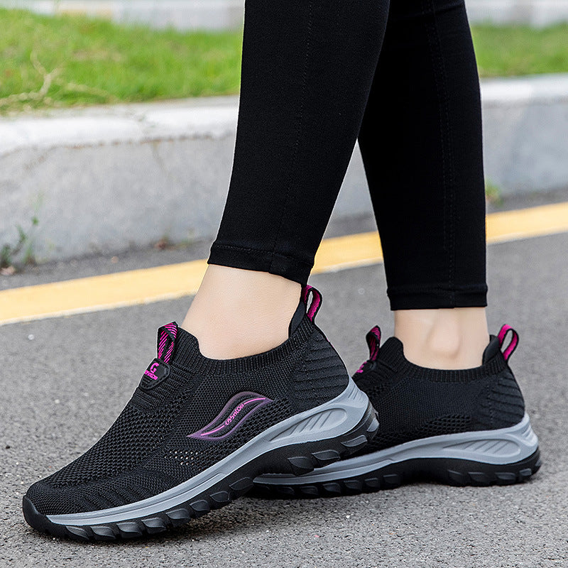 Breathable Mesh Slip-on Shoes for Men and Women