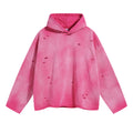 Gradient Hooded Cotton Sweatshirt