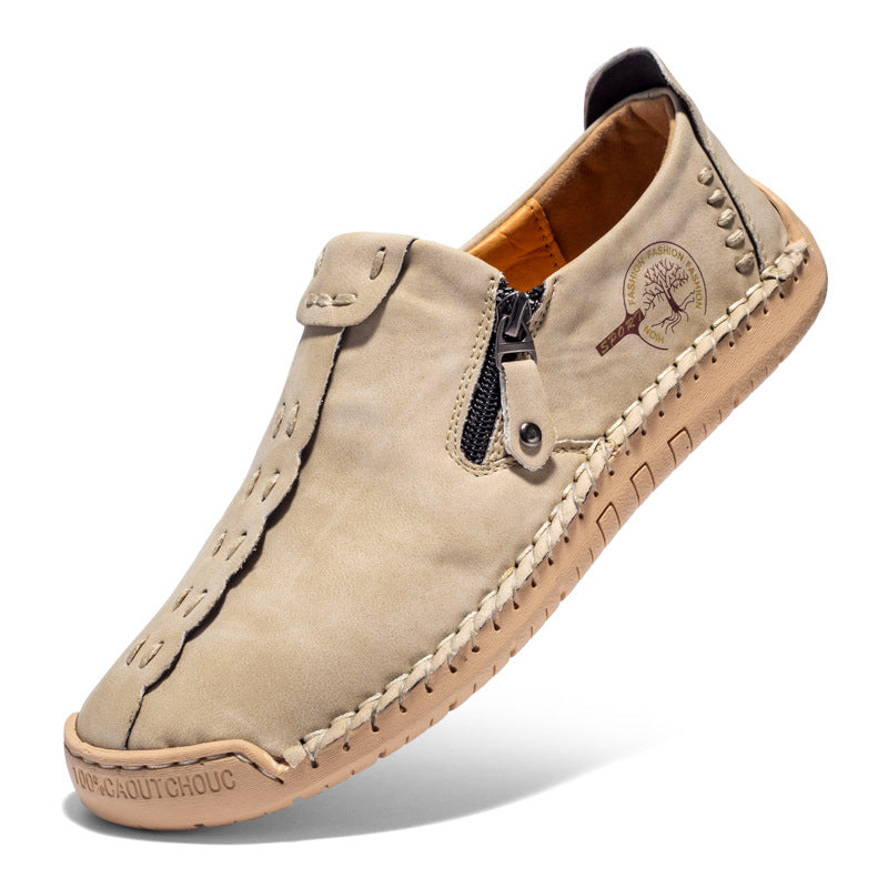 Slip-On Casual Leather Shoes for Men