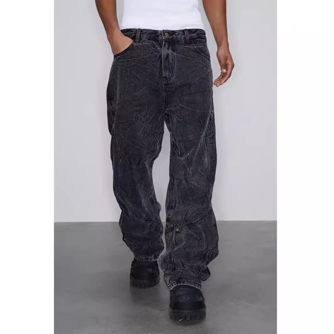 men?s denim trousers