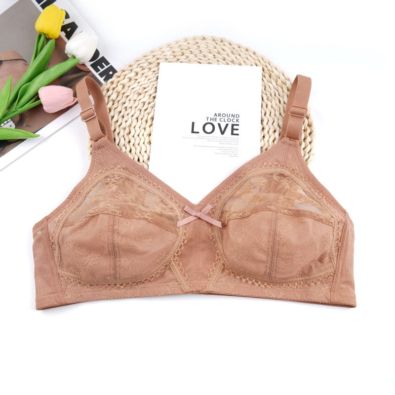 Ultra Thin Lace Wireless Bra