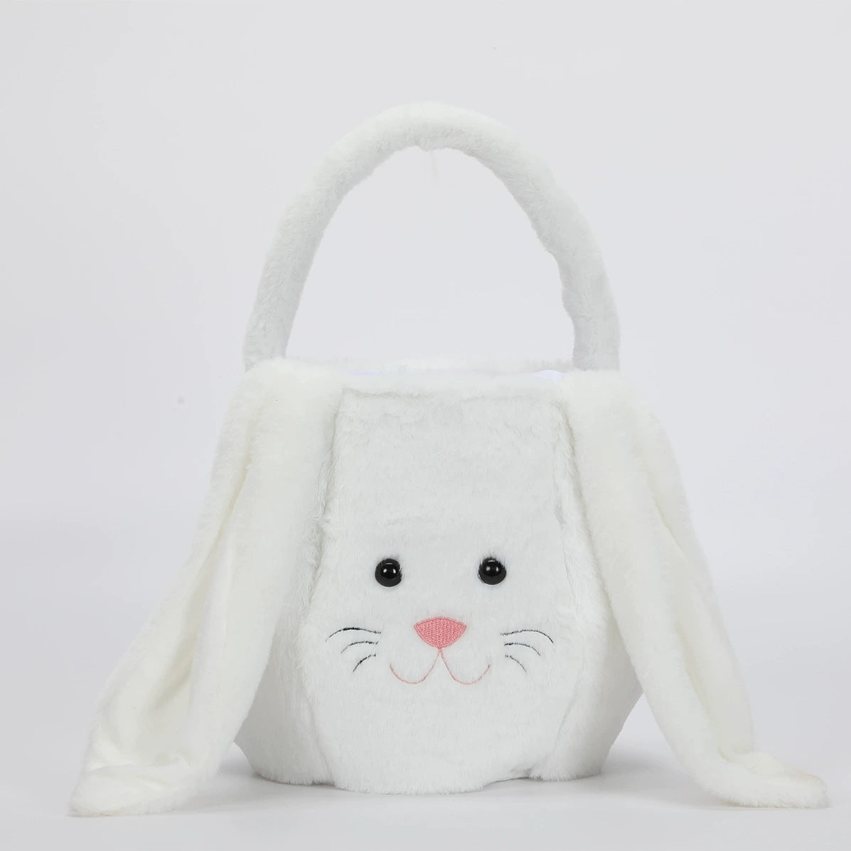Easter Decoration Handbag Embroidered Plush Basket