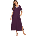 Womens Soft Cotton Pajama Set with Pockets