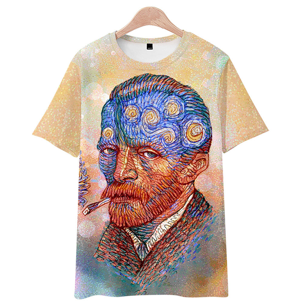 Artistic Painting Print T-Shirt