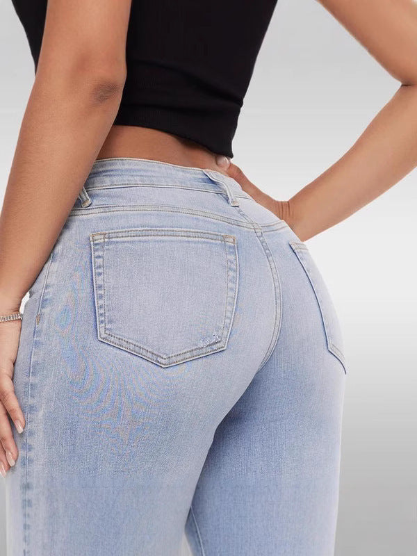 Wide-leg jeans