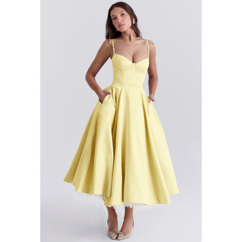 Elegant French Mesh Princess Dress