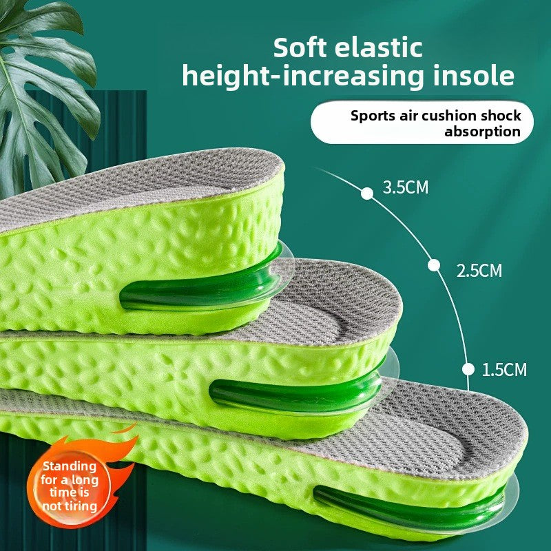 Air Cushion Height Increase Breathable Shoe Insole