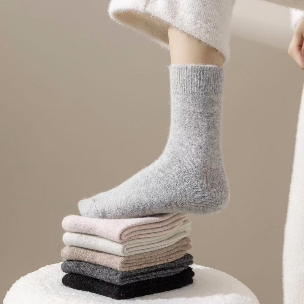 Thickened Cashmere Socks for Men and Women Warm Winter Woolen Socks
