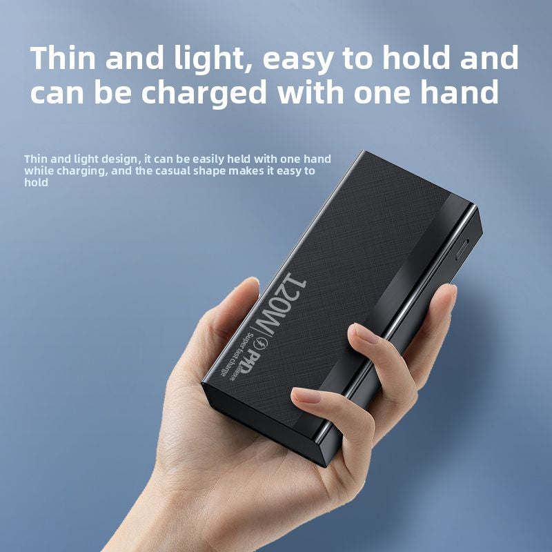 120W Fast Charging Power Bank