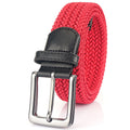 Elastic Pin Buckle Canvas Belt for Men