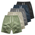 Mens Quick Dry Elastic Waist Sport Shorts