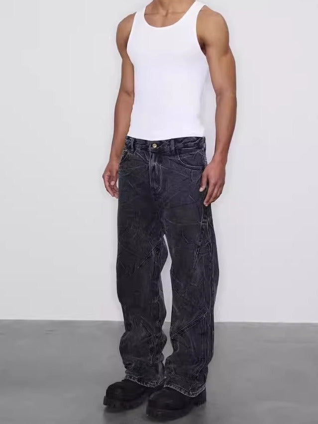 men?s denim trousers
