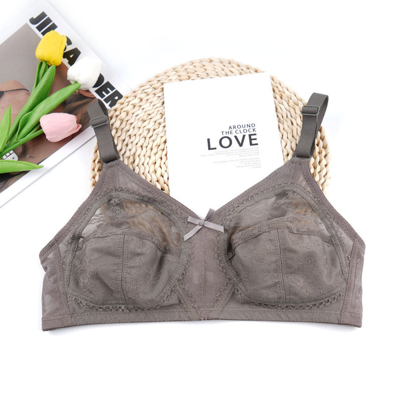 Ultra Thin Lace Wireless Bra