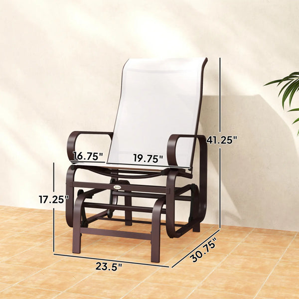 Gliding Lounger Chair Set Of 2