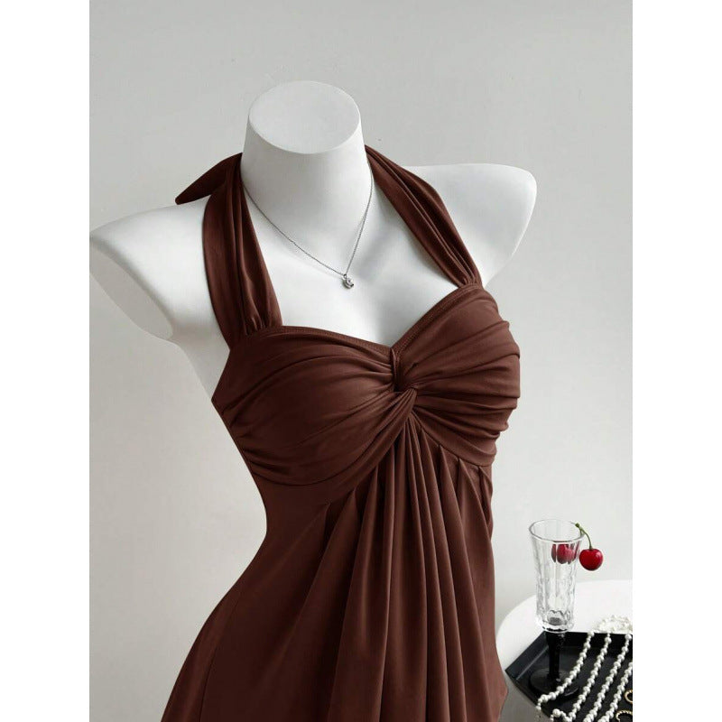 Womens Twist Backless Vest