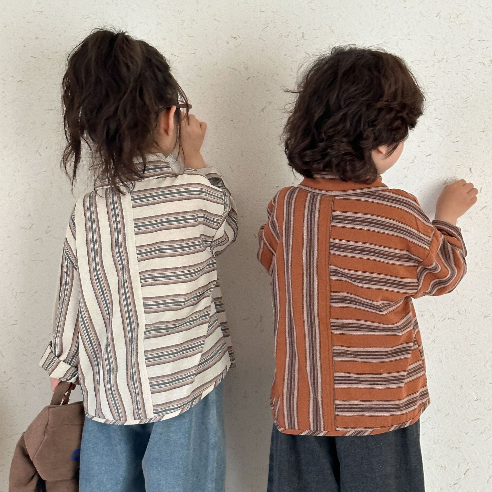 Childrens Long Sleeve Cotton Shirt