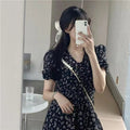 A-line Dress Thats Below-the-knee And Slimming