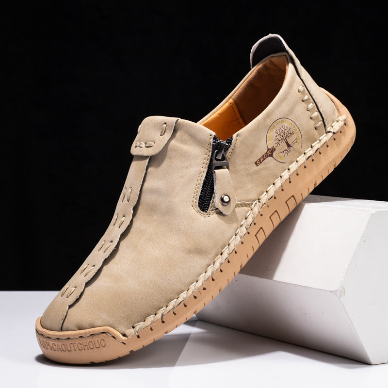 Slip-On Casual Leather Shoes for Men