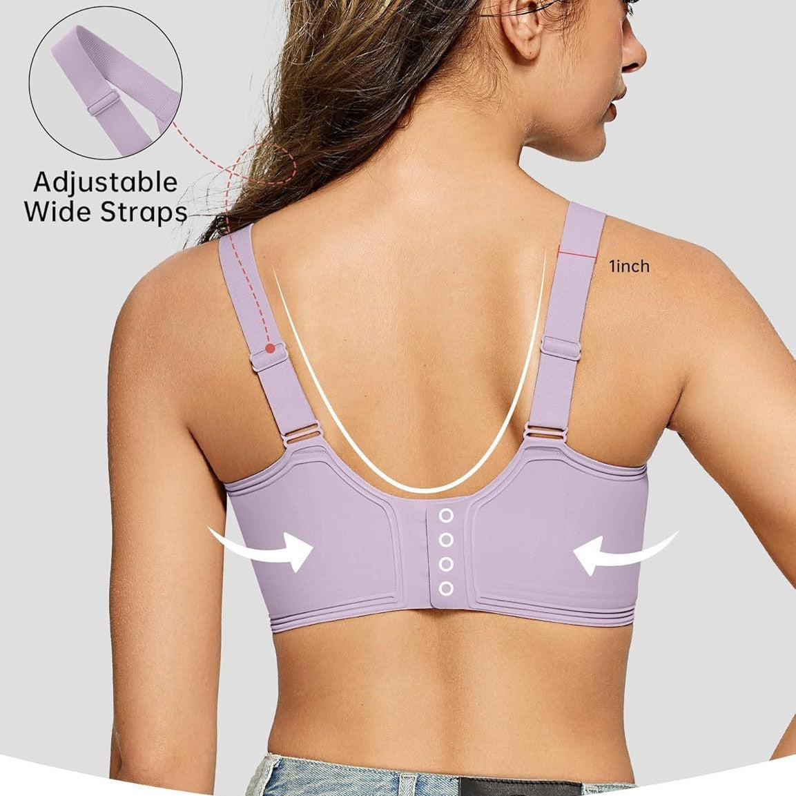 Womens Seamless Wireless Comfort Bra