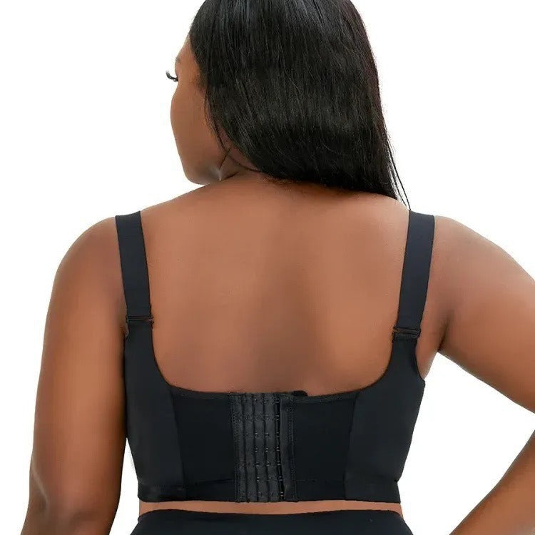 Slanting motion beauty back deep V bra