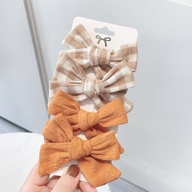 4 Pieces Set Of Fashionable And Sweet Hair Clips