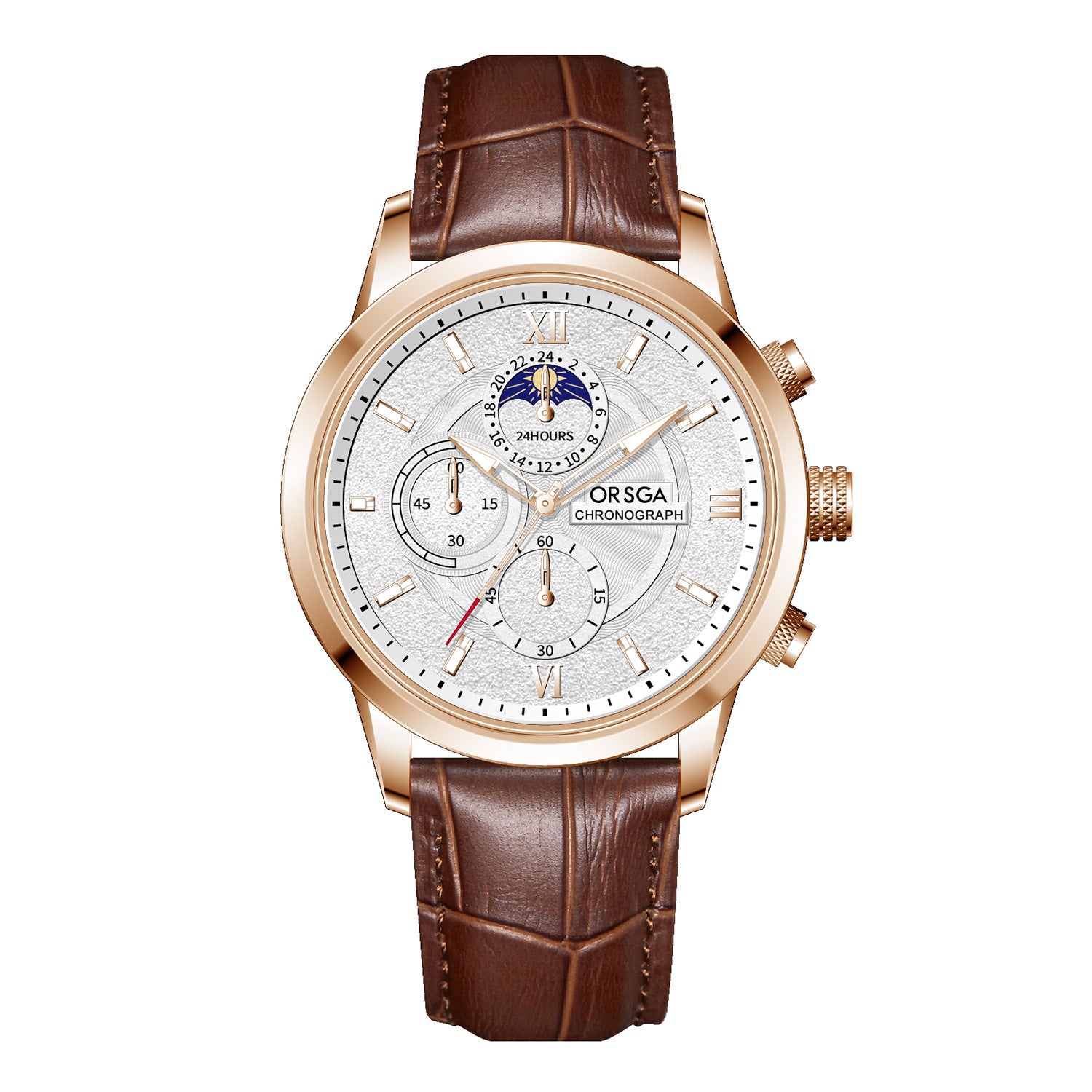 Multifunctional Mens Quartz Watch