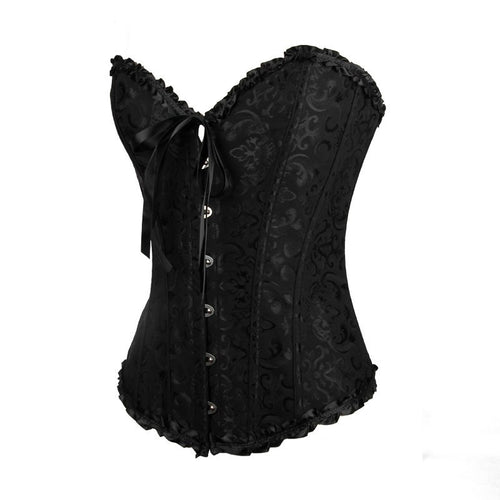 Adjustable Lace-up Corset Top