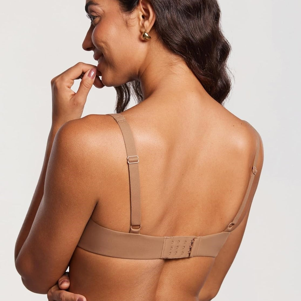 Dobreva Unlined Bandeau Bra