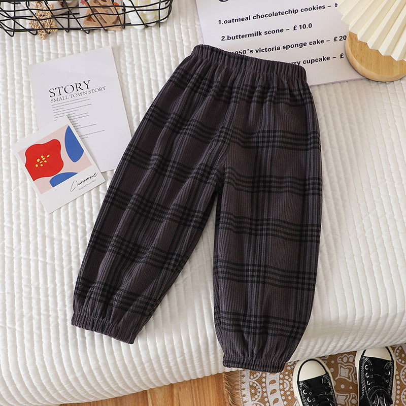 Boys And Girls Sports Casual Pants