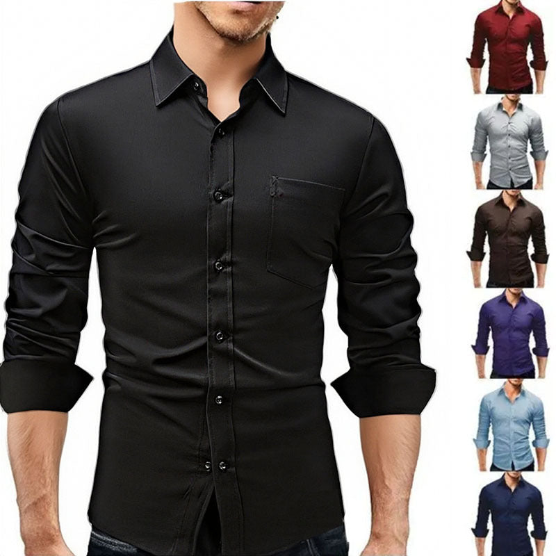 Mens Four Way Stretch Shirt