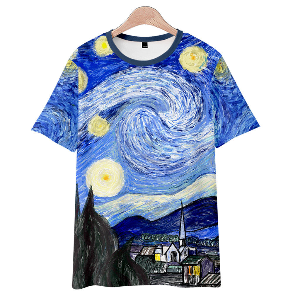 Artistic Painting Print T-Shirt