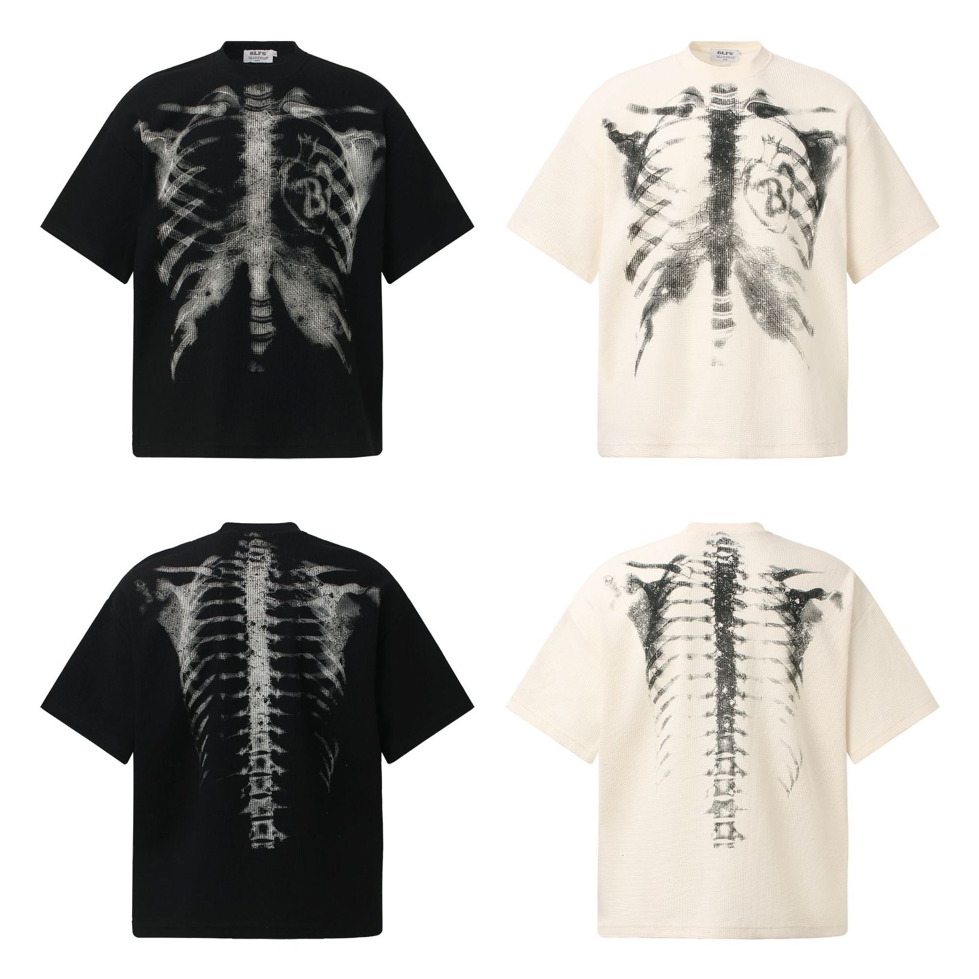 Mens Vintage Graphic Print Cotton T-shirt